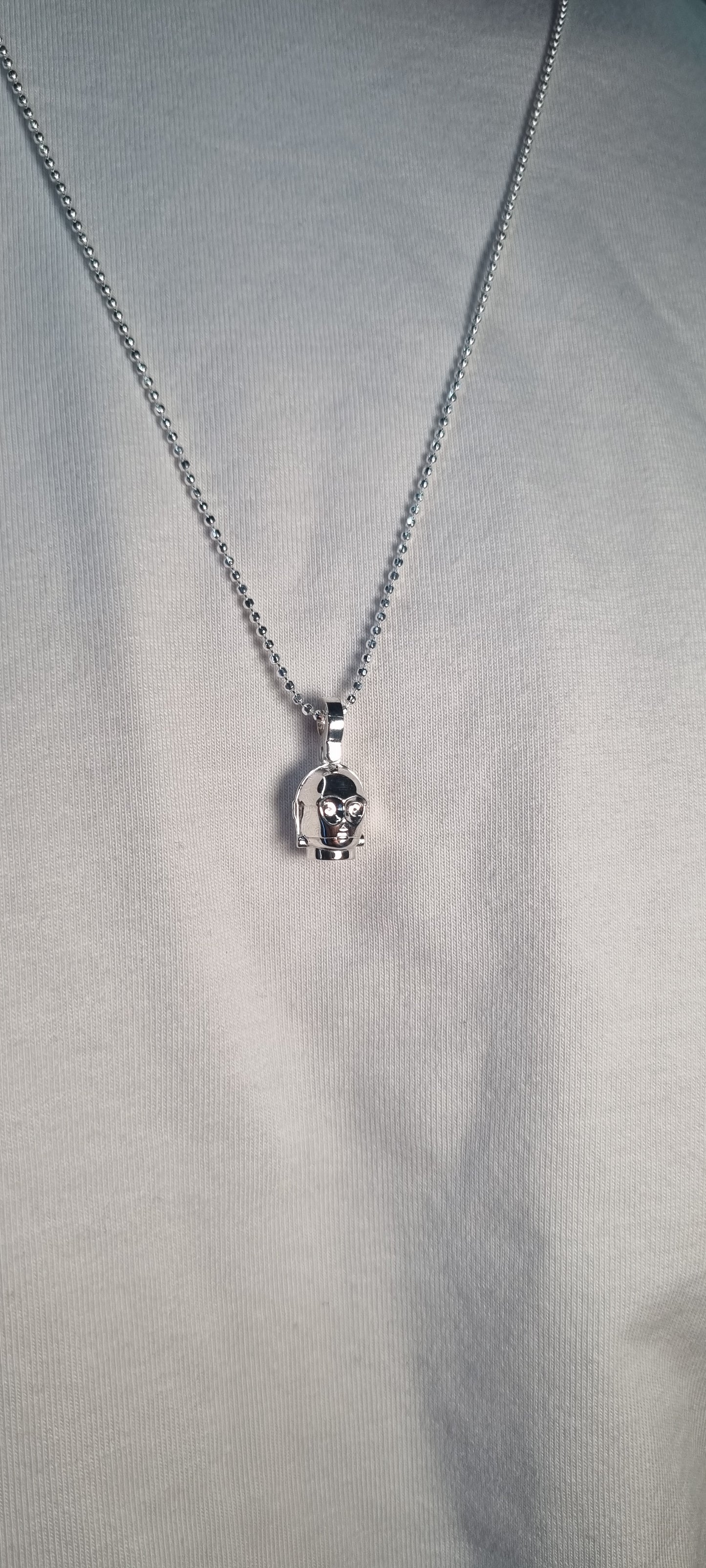 C-3PO pendant with chain